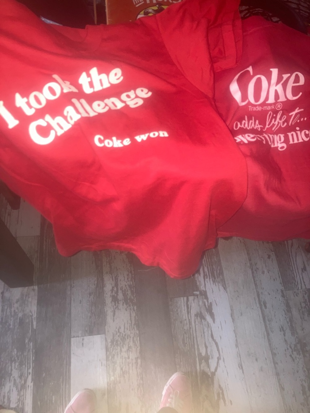 Screen Stars Red Crewneck Tee1980